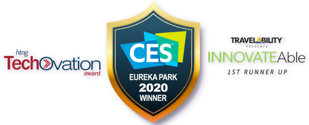 ILA's suite of translation tools for businesses is Award Winning Technology: CES 2020 Eureka Park Winner, Accessibility TravelAbility and HTNG TechOvation